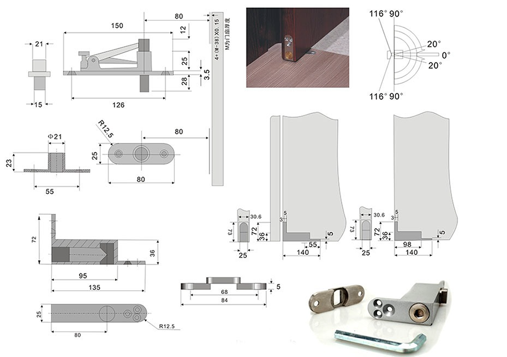 PG WOOD HYDRAULIC KIT PG